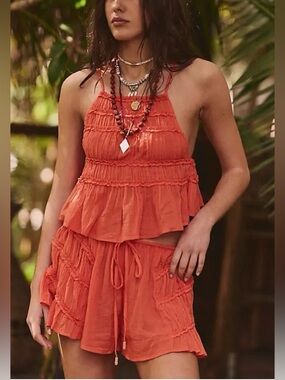 Free People Angelina Short Set
